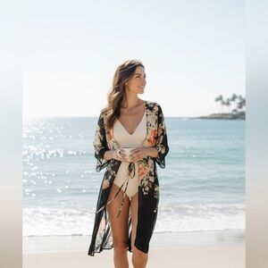 Floral Kimono Cardigan